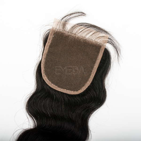 EMEDA Free Style Brazilian Hair Lace Closure body wave with Baby hair HW053